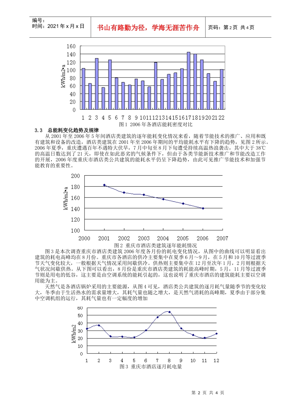 317重庆市酒店类公共建筑能耗调查与分析_第2页