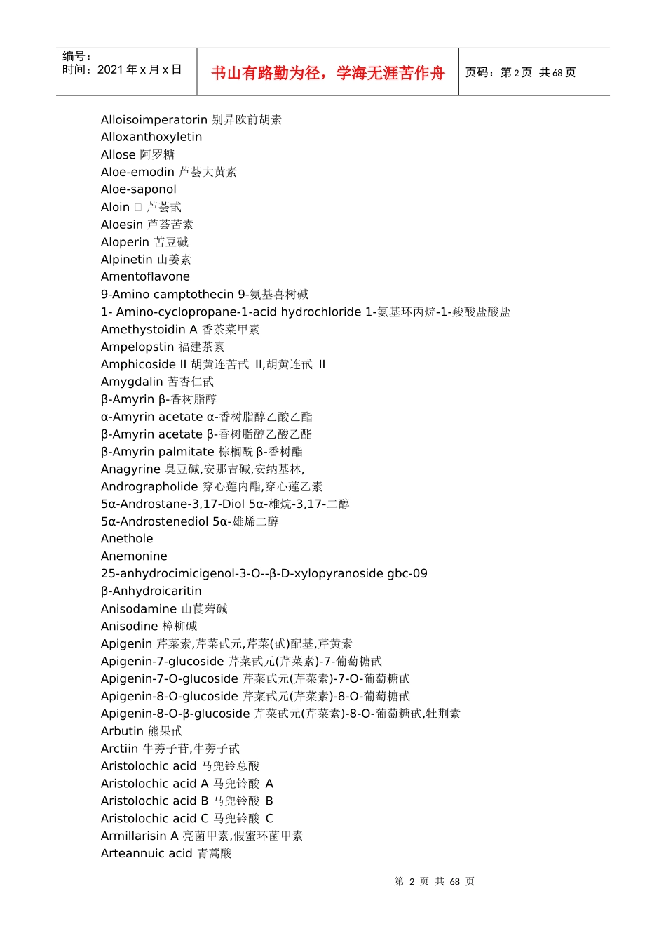化工行业常用词汇(1)_第2页