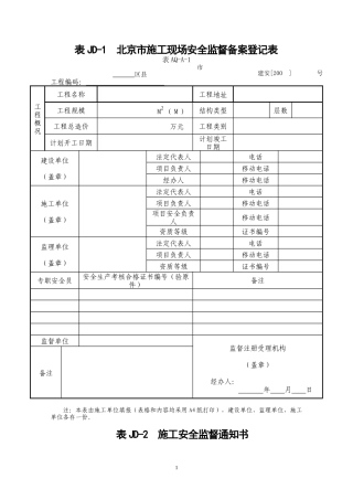 北京市建设工程施工安全监督管理规定