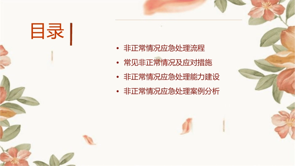非正常情况应急处课件_第2页