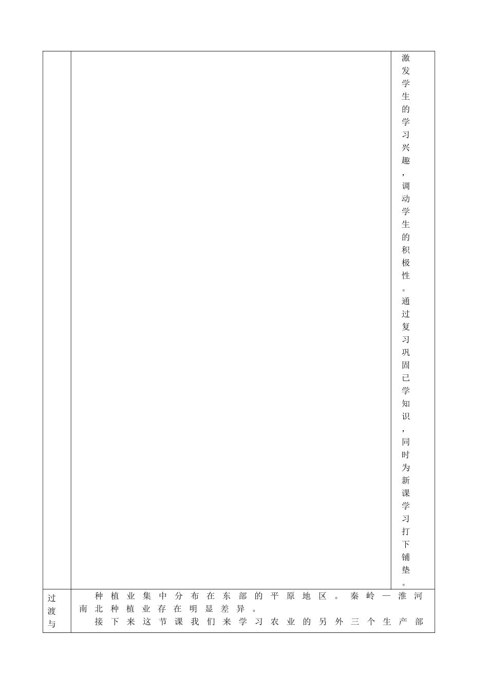 山东省枣庄第四十二中学八年级地理上册《农业的分布》教案 新人教版_第2页