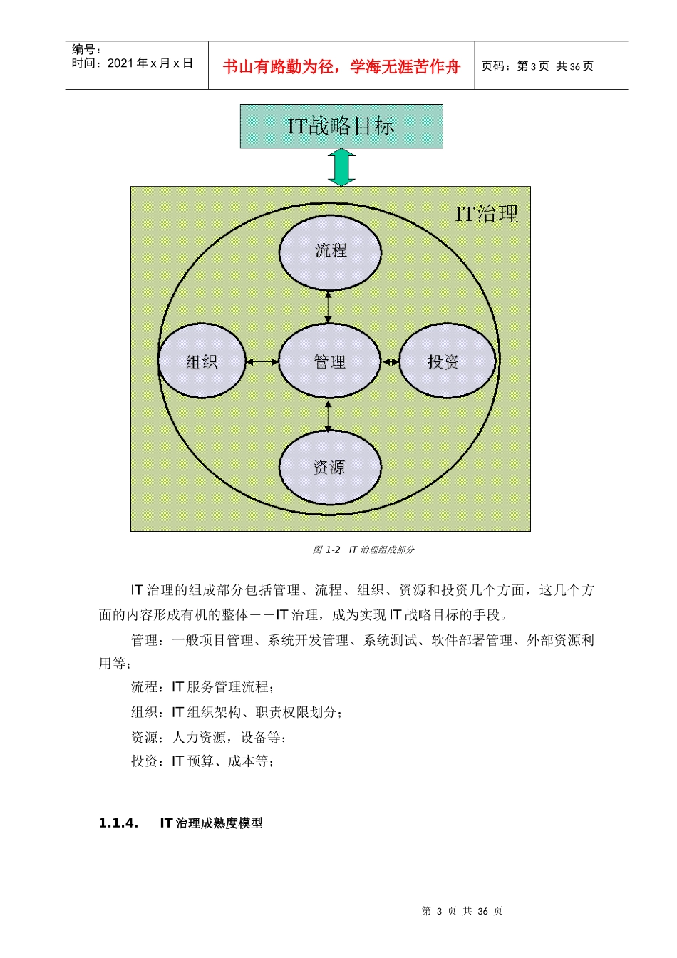 中国人寿保险IT治理评估与调研报告_第3页