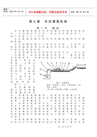 农田灌溉机械dd