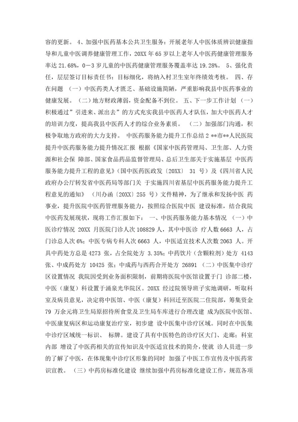 中医药服务能力提升工作总结_第3页
