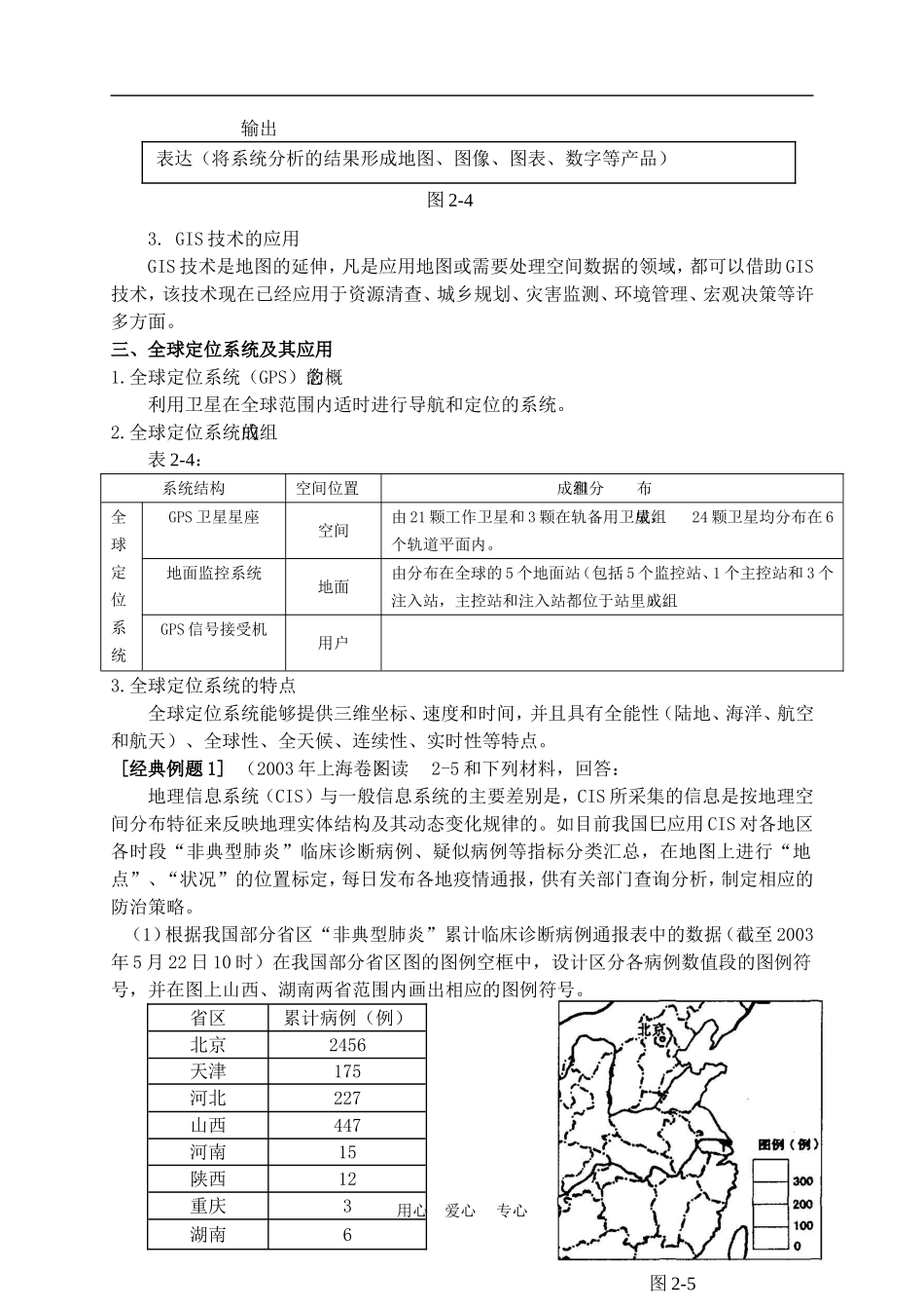 高中地理2.2现代化技术在国土整治中的应用教案人教版选修2_第3页