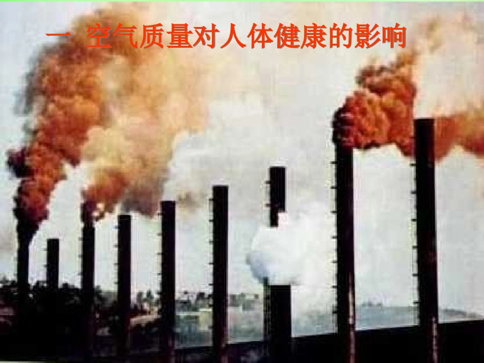 七年级生物下册 3.2.3 呼吸保健与急救课件 （新版）济南版_第2页