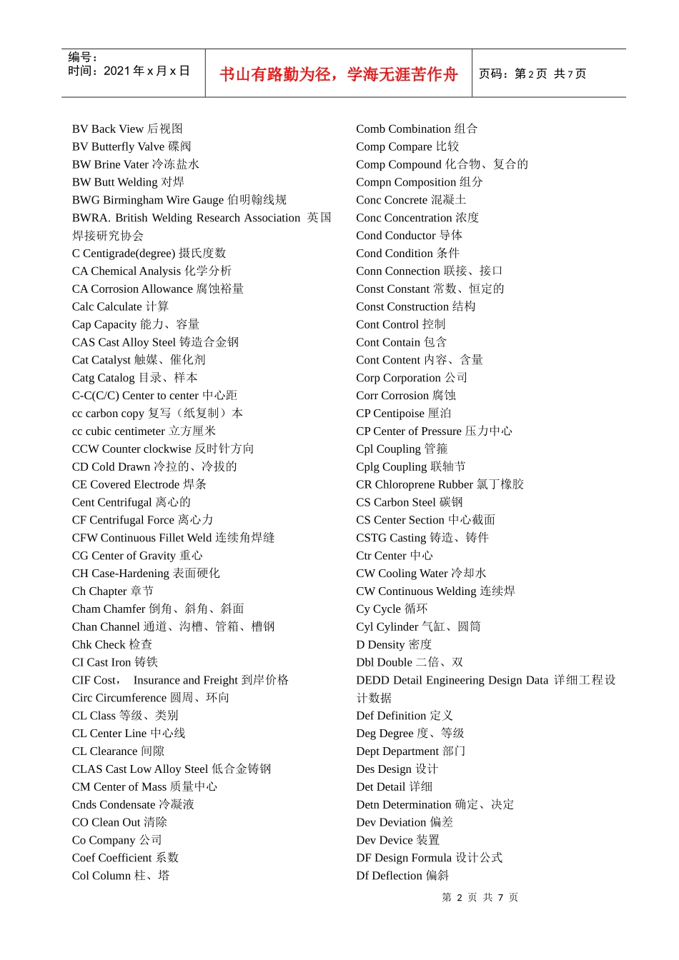 化工容器相关英语_第2页