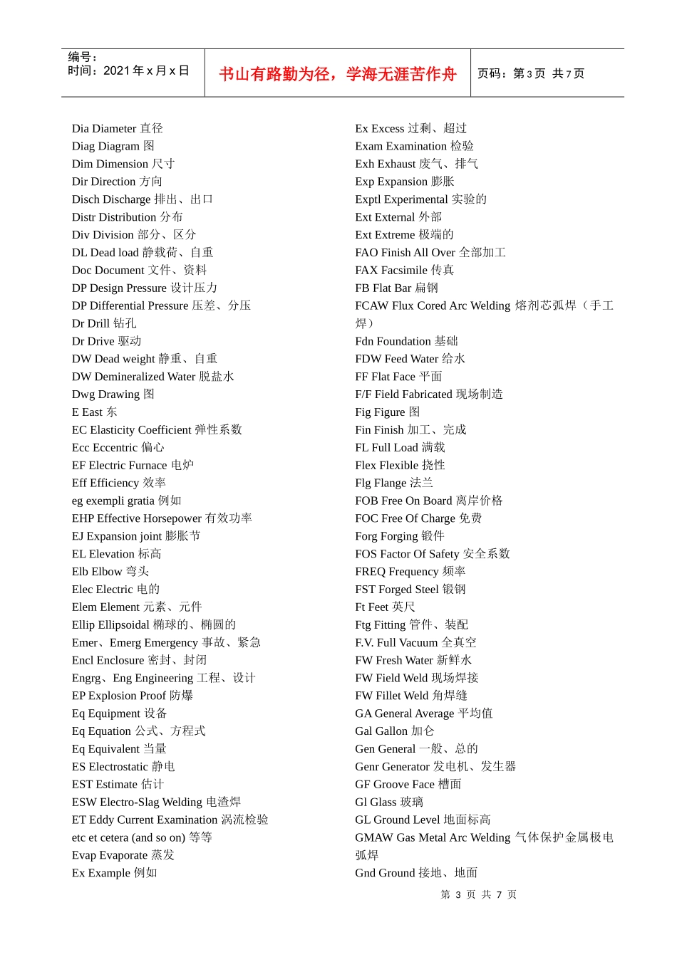 化工容器相关英语_第3页