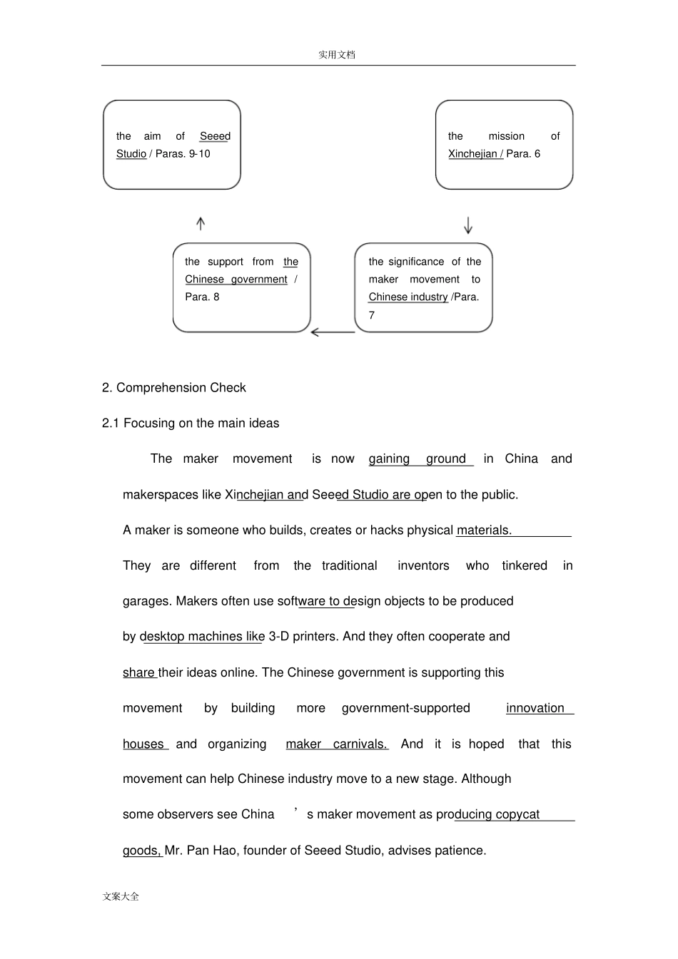 全新版大学进阶英语第二册第六单元问题详解_第2页