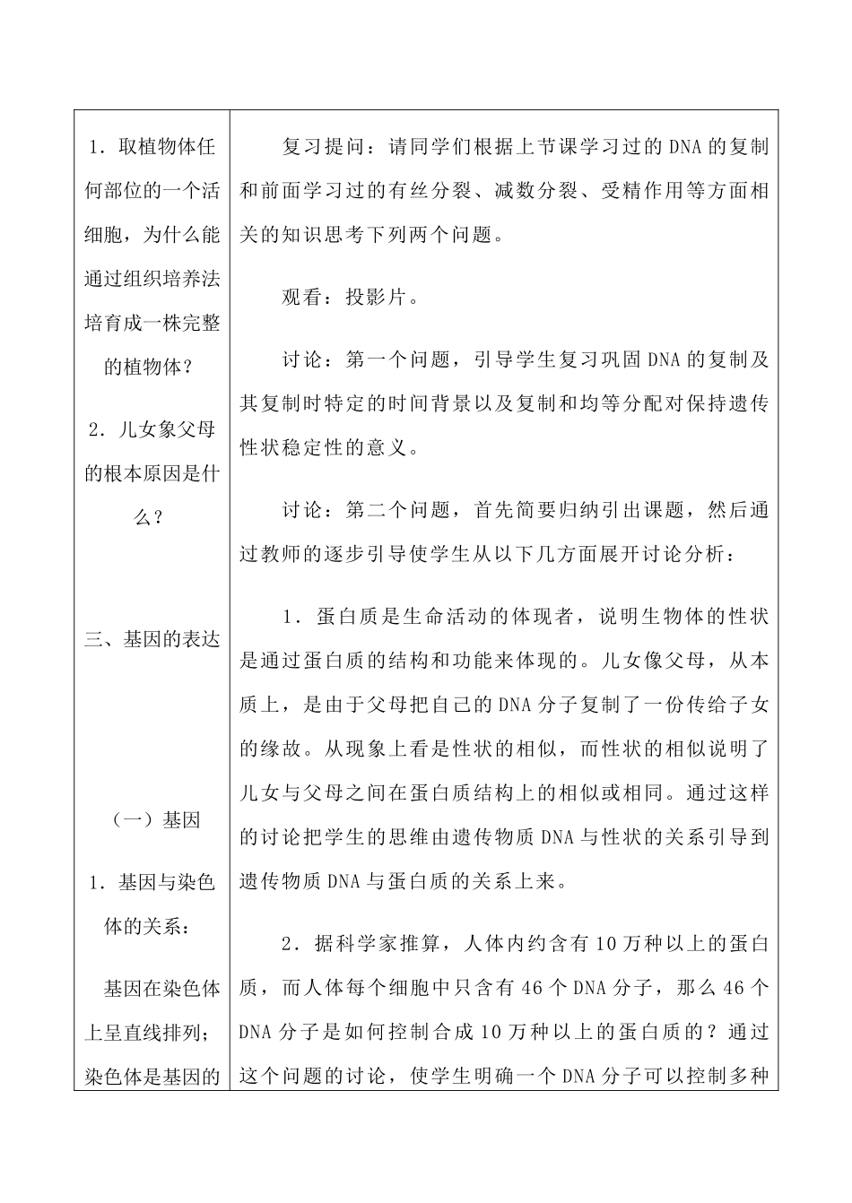 高中生物旧人教必修2遗传的物质基础--基因的表达 第1课时_第2页