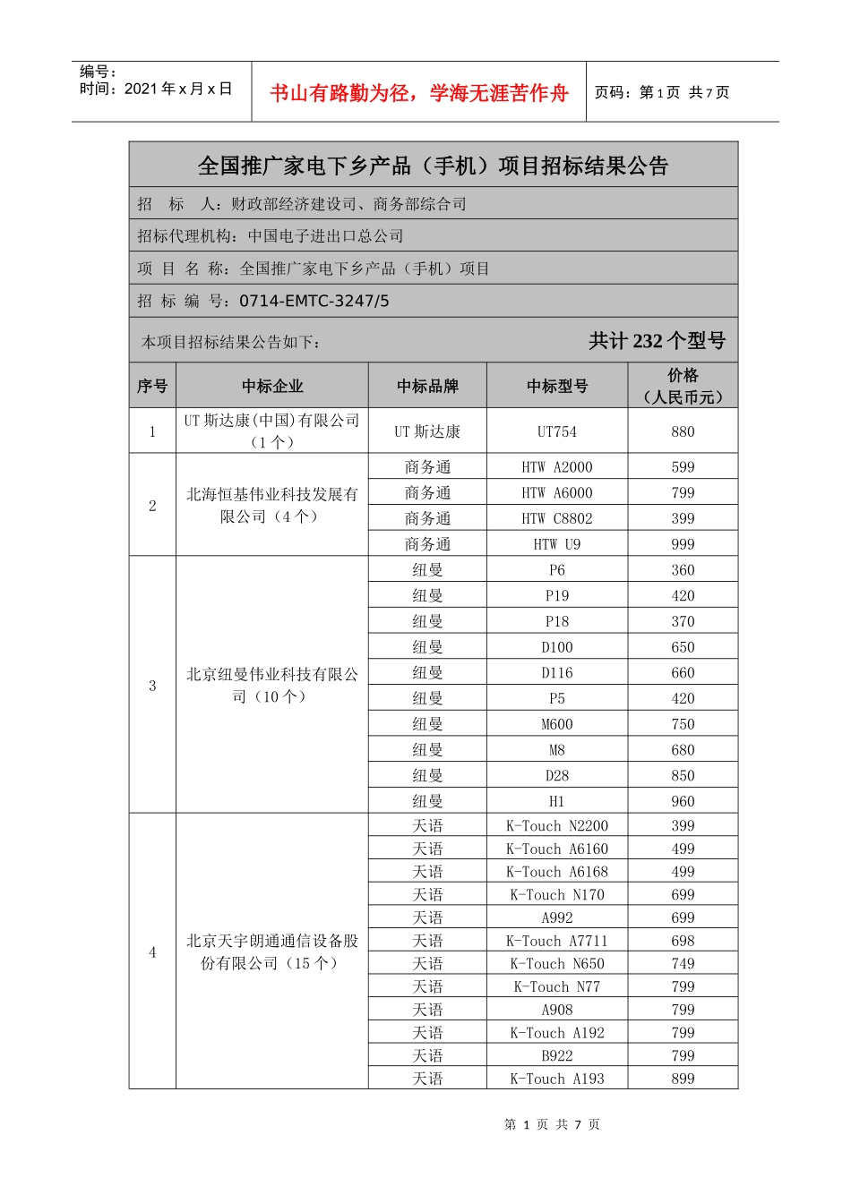 全国推广家电下乡产品(手机)-宁夏农村综合信息网--宁_第1页