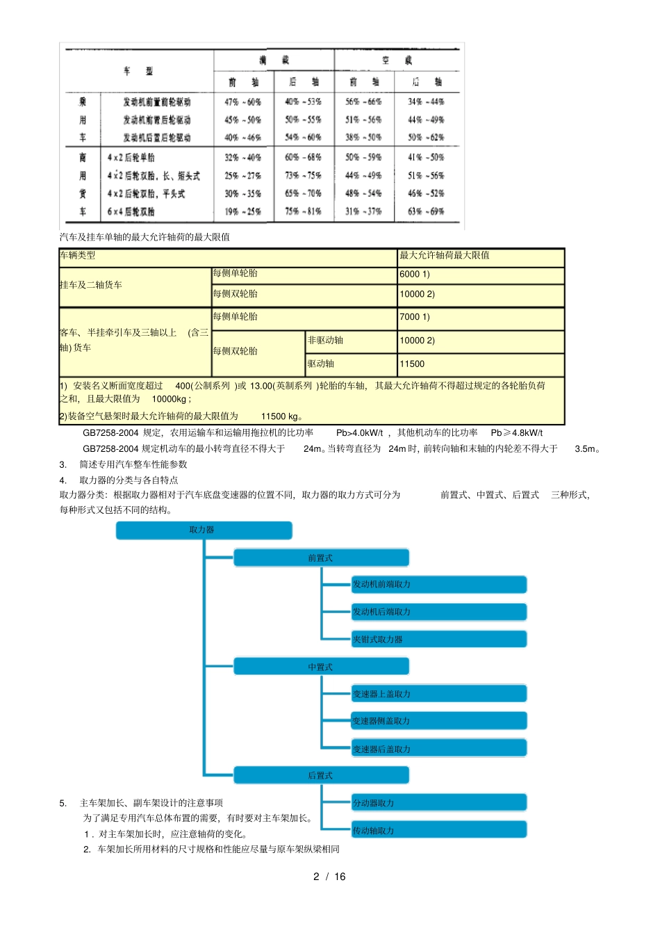 专用汽车总复习题附复习资料_第2页
