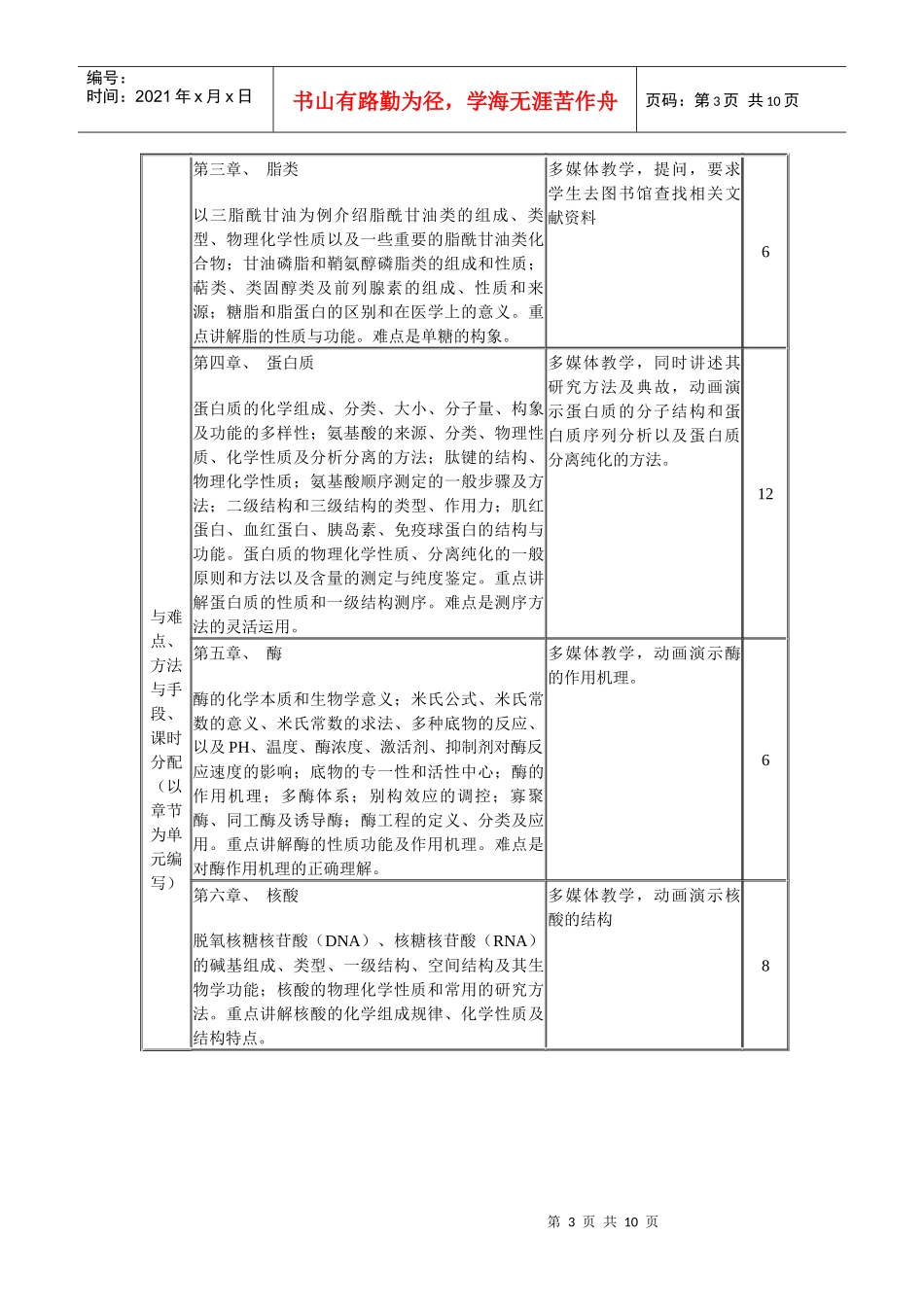 《生物化学》课程介绍_第3页