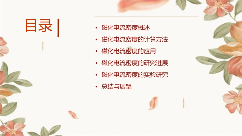 磁化电流密度概要课件_第2页