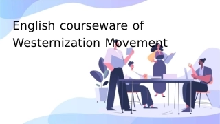 洋务运动英文版课件