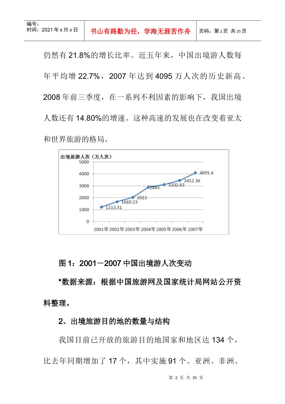 中国出境旅游的市场发展趋势_第2页
