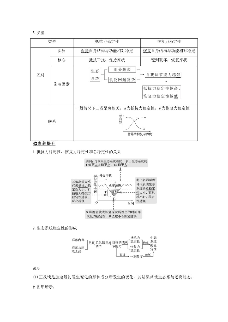 （鲁京津琼）高考生物总复习 第30讲 生态系统的稳定性和生态环境的保护教案-人教版高三全册生物教案_第2页