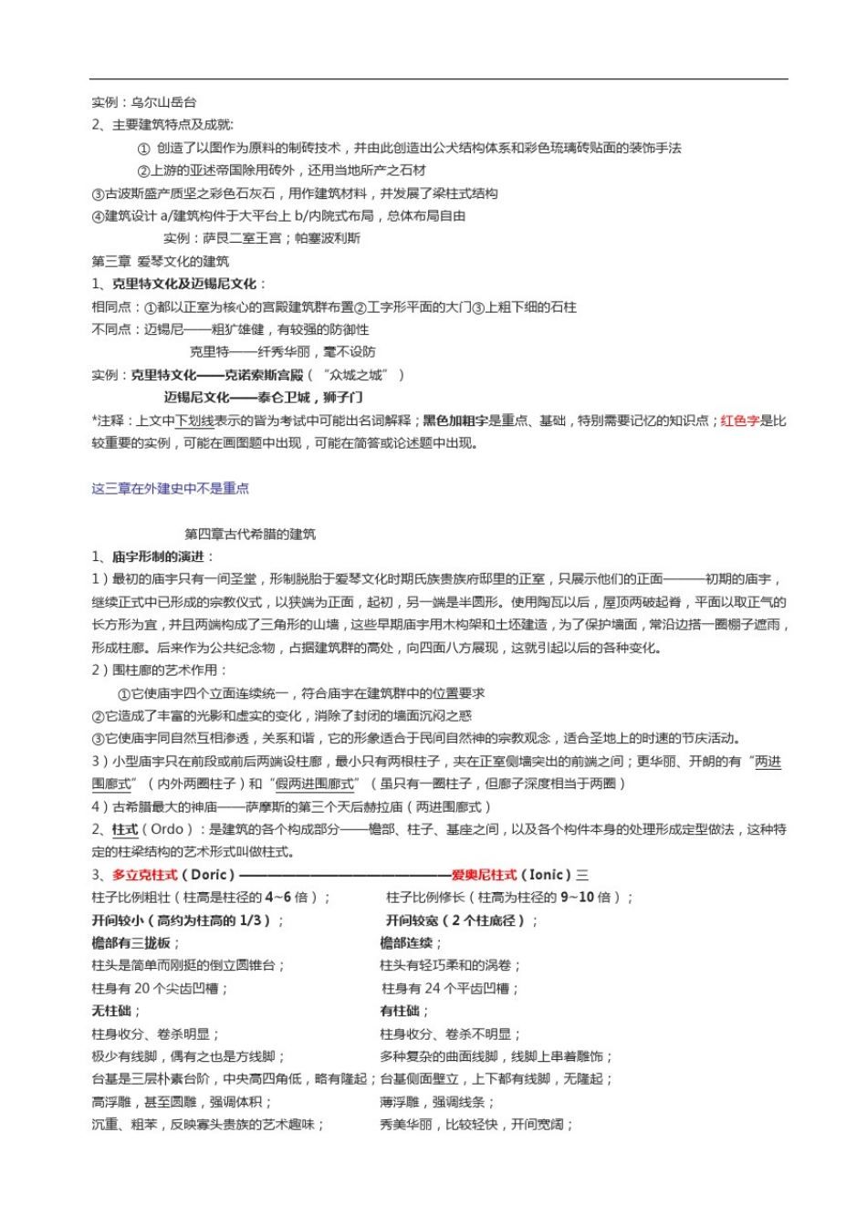 外国建筑史笔记完整版_第2页