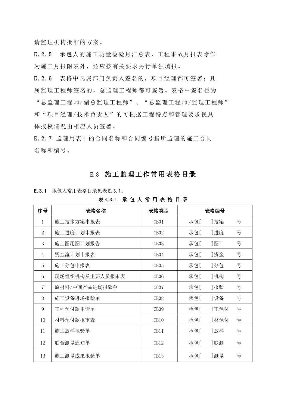 SL288水利工程施工监理规范全套表格_第2页