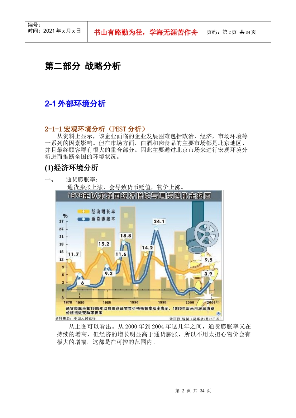 XX企业战略管理白酒种猪理工大学_第3页