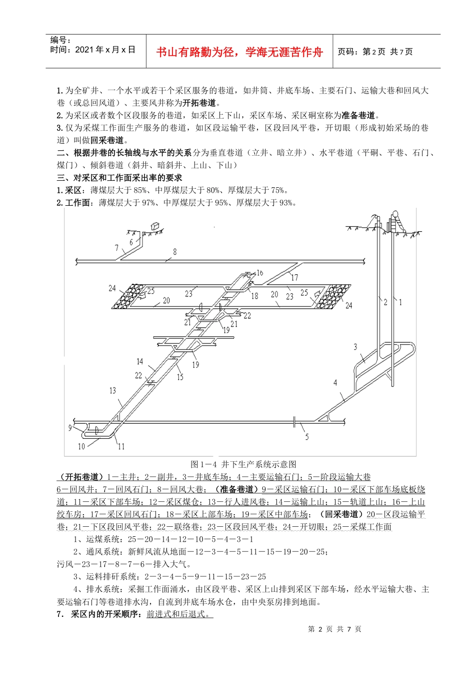 XXXX采矿考研复习资料_第2页