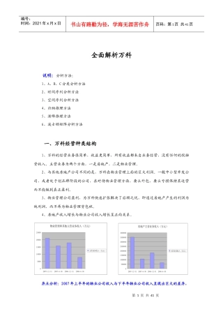 全面解析某地产某地产研究40页