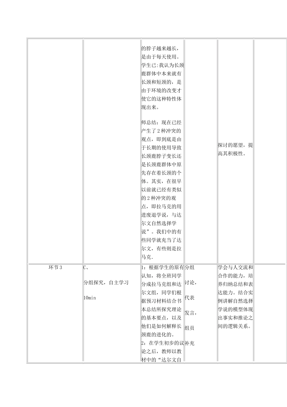 高中生物上学期第1周教学设计-人教版高中全册生物教案_第2页