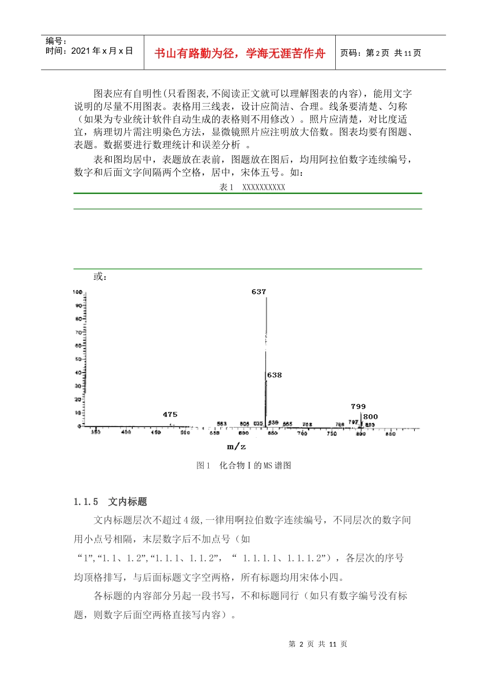 北京中医药大学东方学院中药系毕业生论文规范_第2页
