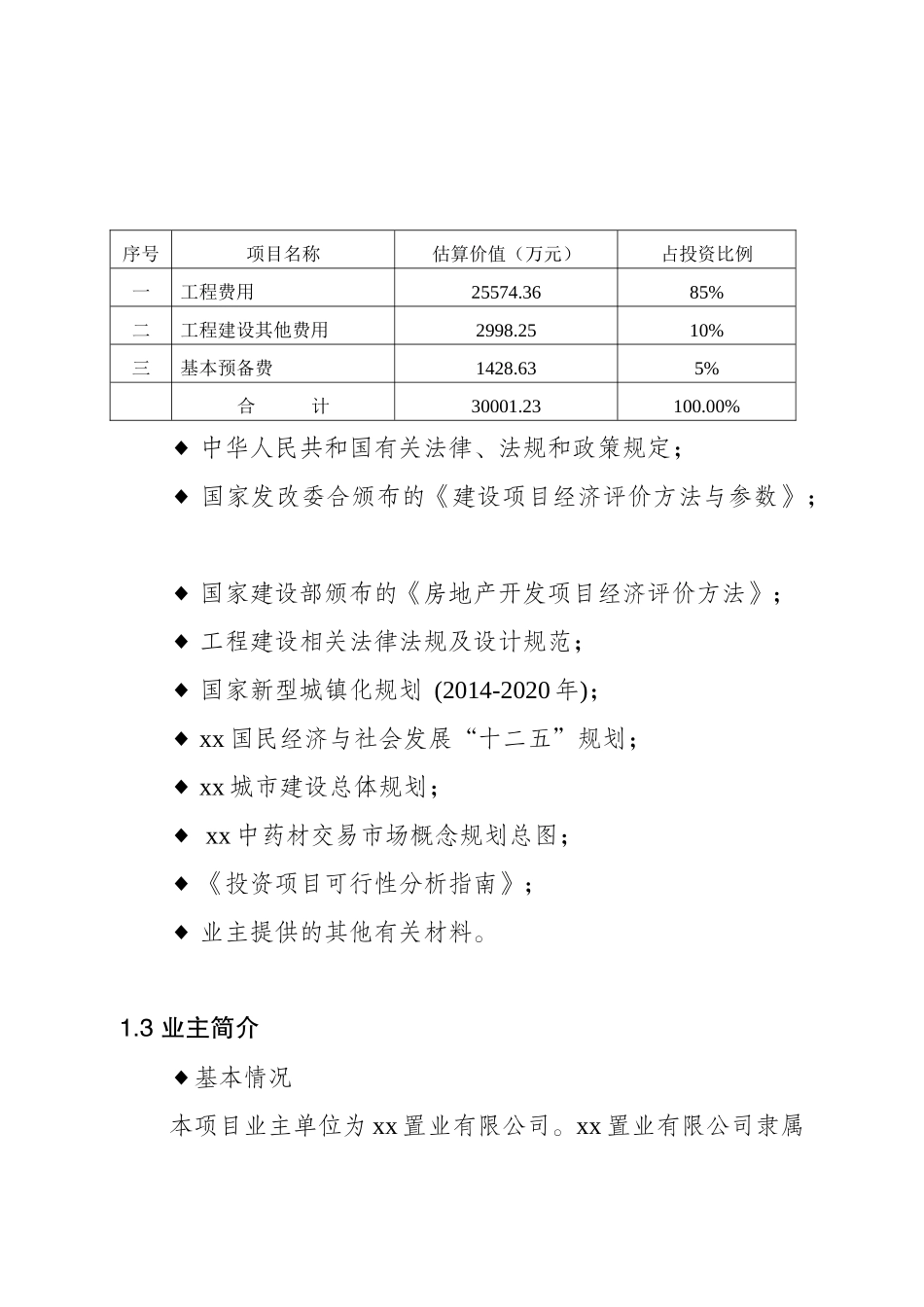 中药材交易市场建设项目_第3页