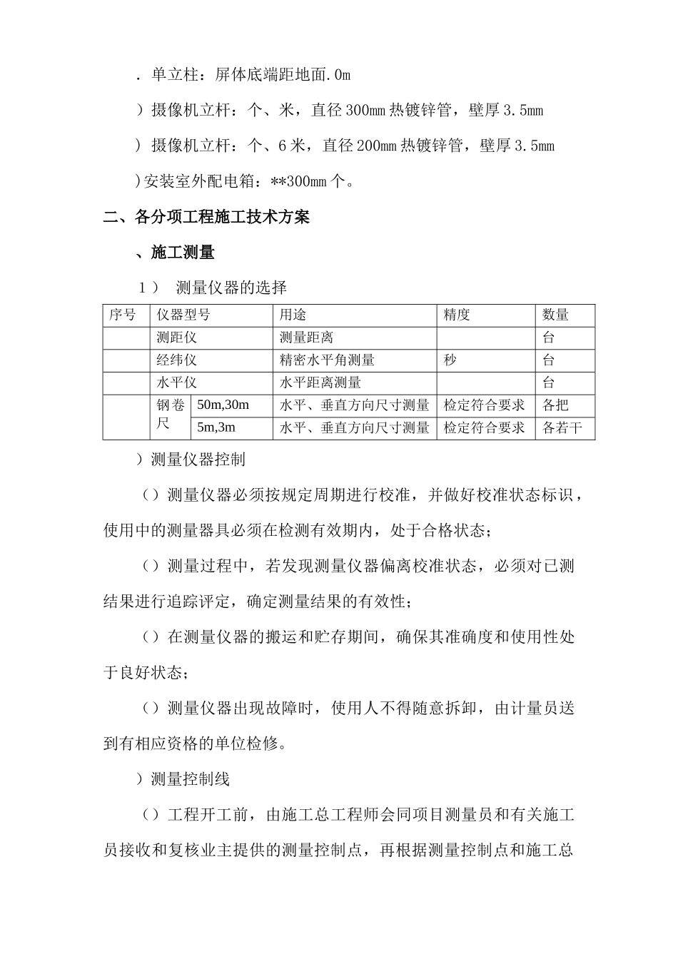 f1交通诱导系统工程施工组织设计_第2页
