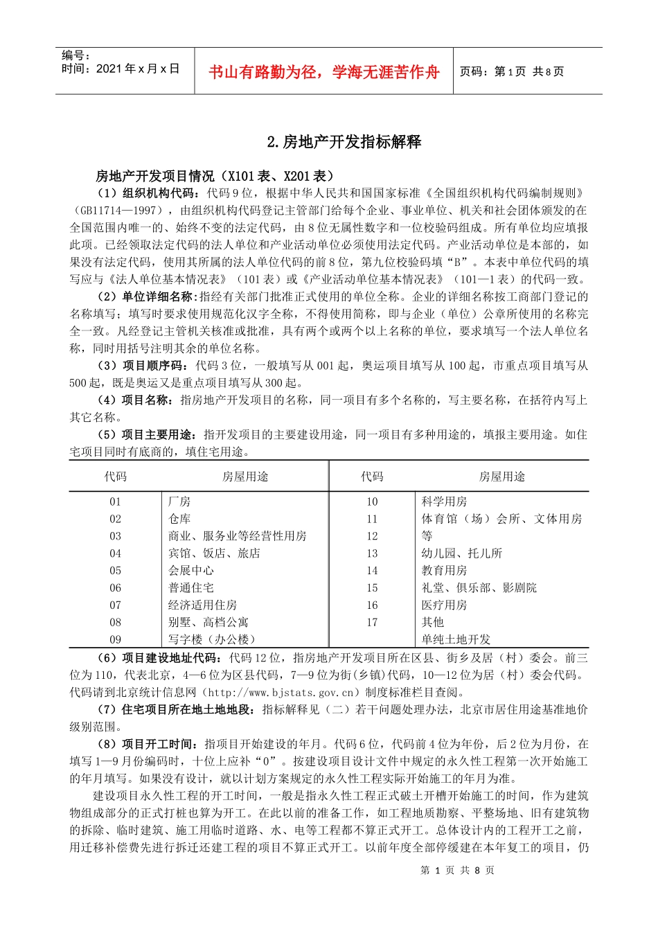 2房地产开发指标解释_第1页