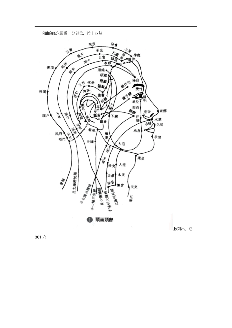 人体穴位图谱(十四经穴;按部位分解)_第2页