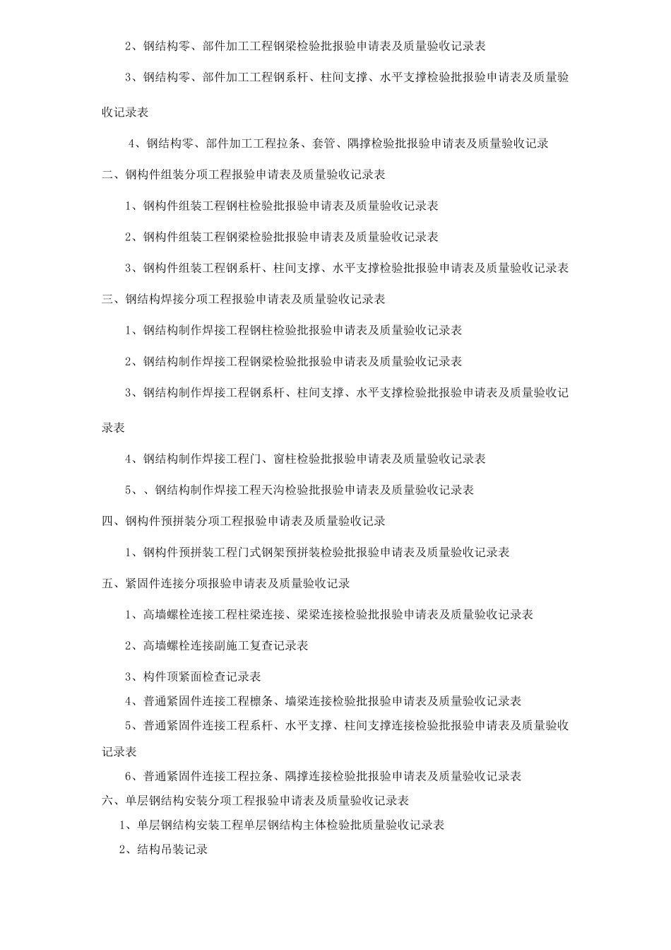 `钢结构工程验收资料(安徽范本)_第3页