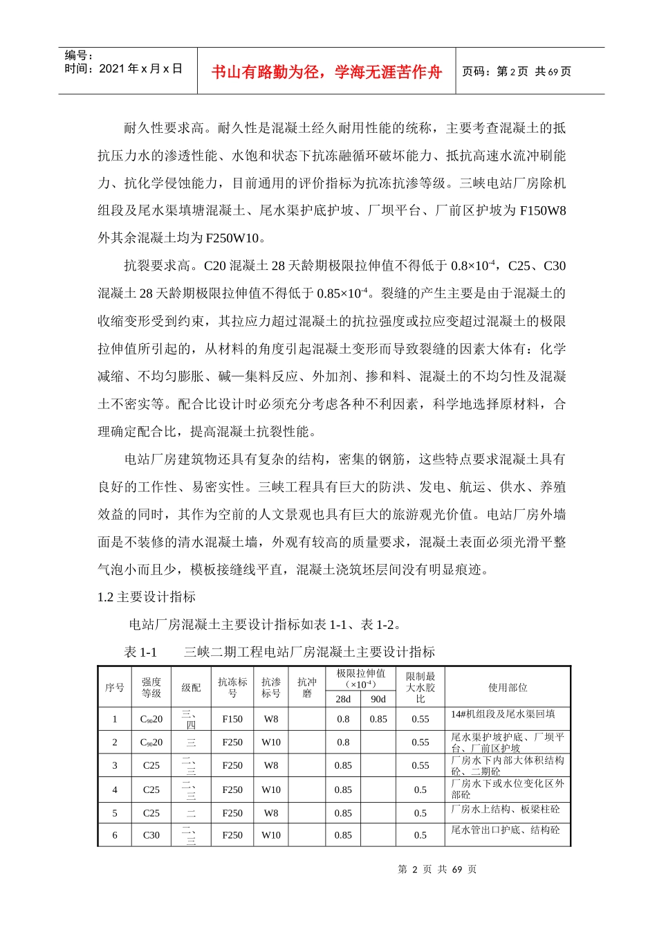 三峡坝后电站工程试验与检测_第2页
