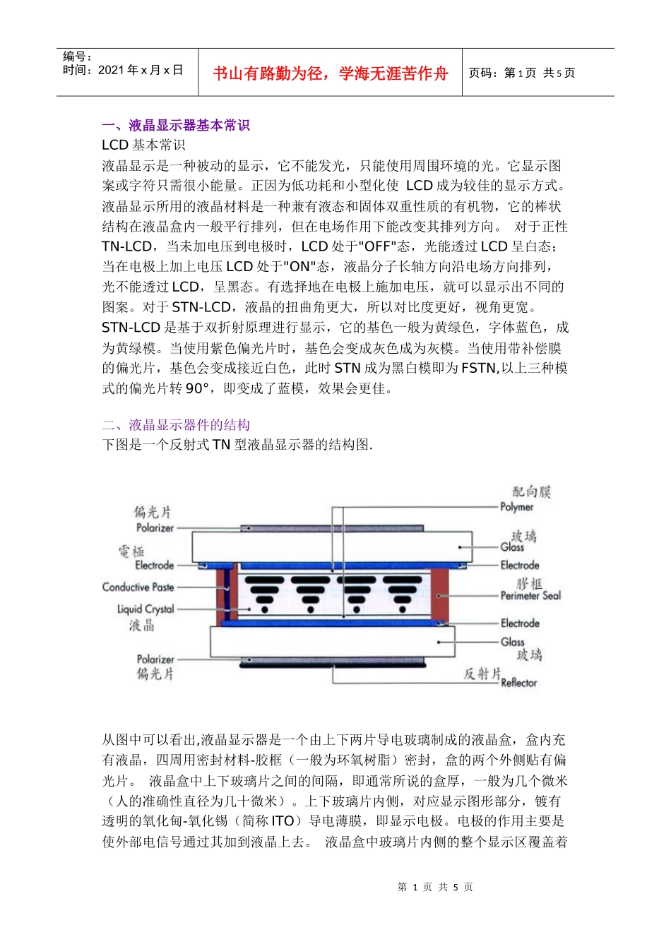 、液晶显示器基本常识_第1页
