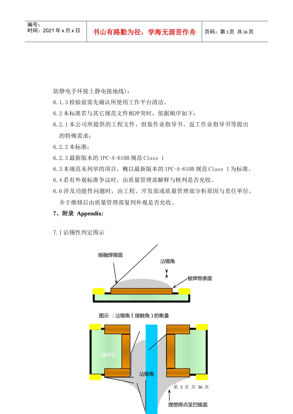 PCBA外观检验规范(标准文本)_第3页