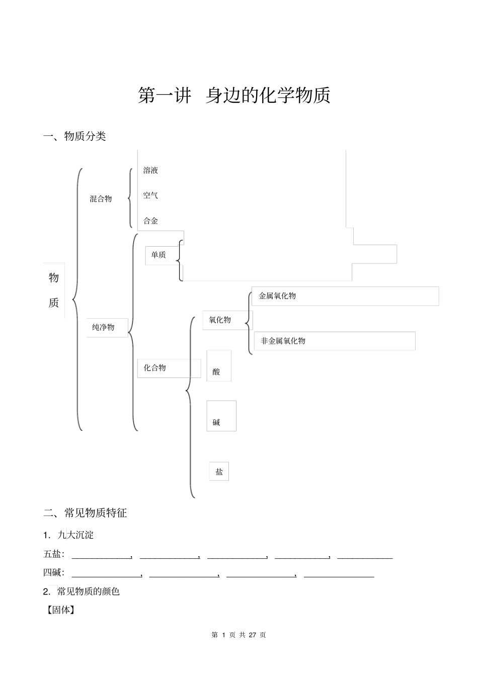 (完整word版)初三化学海水制镁、海水制盐、海水制碱综合专题_第1页