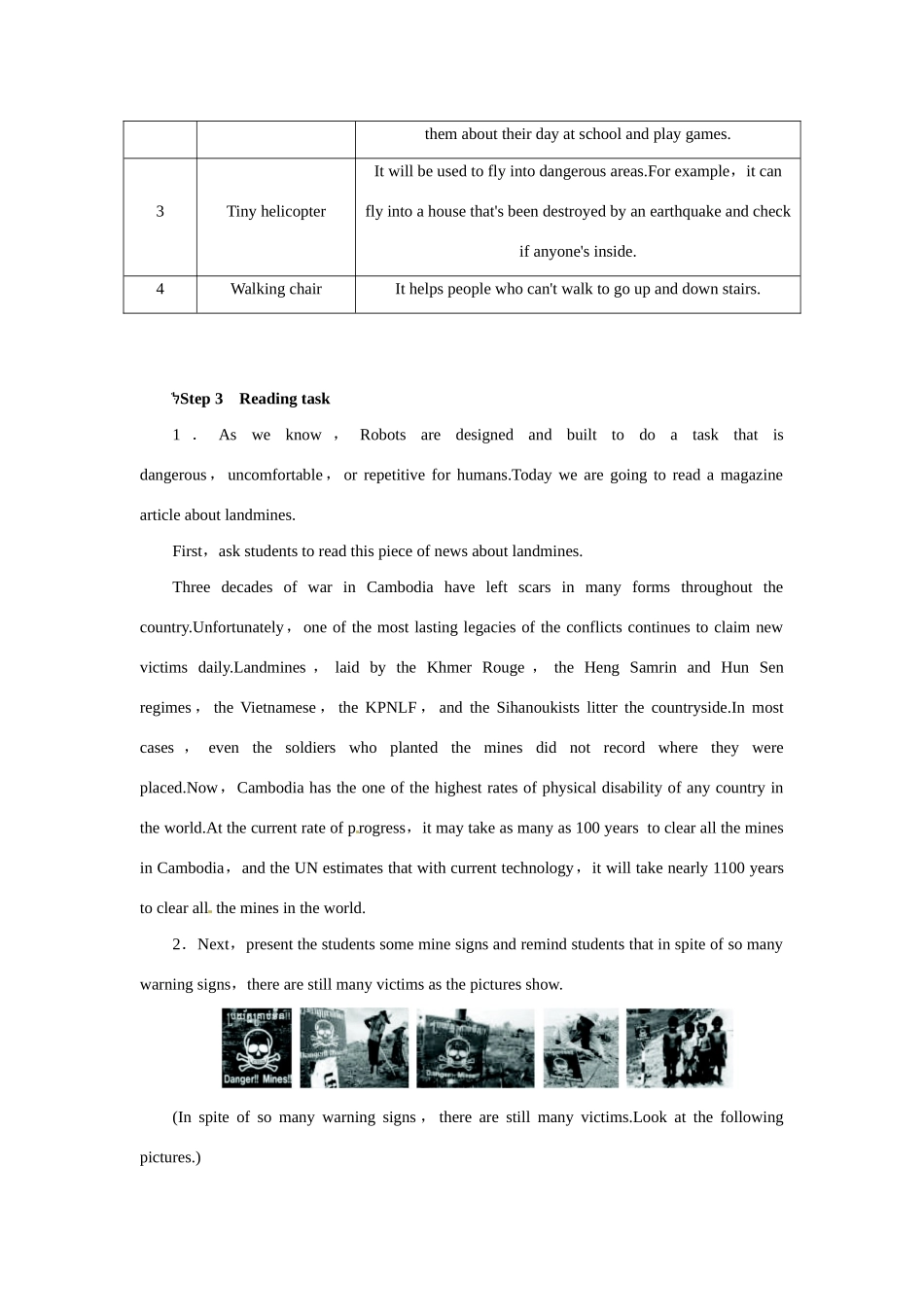 高中英语 Unit2 Robots Period 6优秀教案 新人教版选修7_第2页