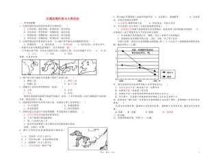 高中地理 区域发展阶段与人类活动 鲁教版必修3
