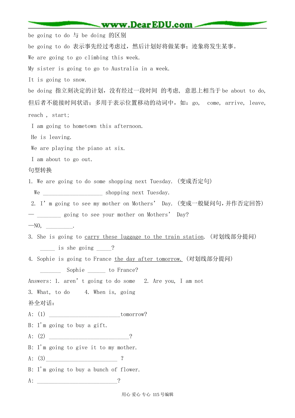 北师大版高中英语必修1U1 Life Styles--Lesson 3 A Volunteer Teacher_第3页