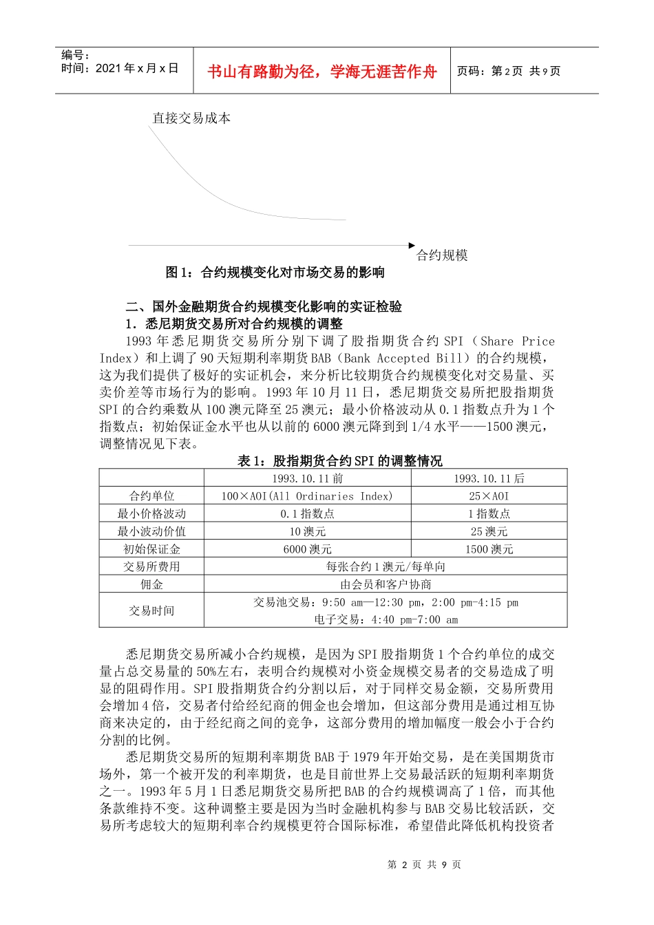 Cmuymcw金融期货合约规模设计研究_第2页