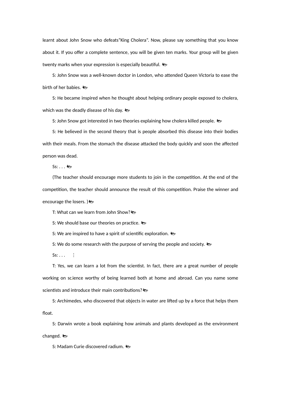 高中英语 Unit 1　Great scientists Period 1） (2)优秀教案 新人教版必修5_第3页