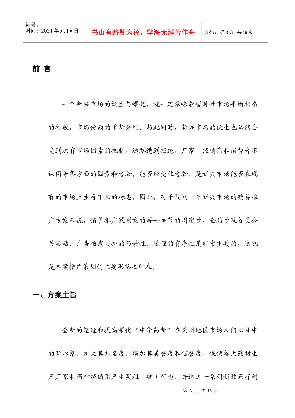 中华药都营销推广思路_第3页