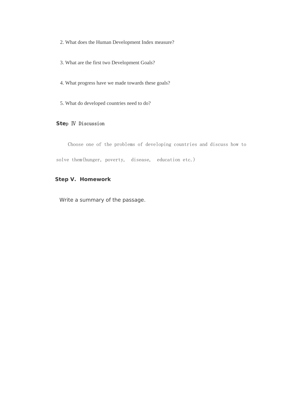 高中英语 Module2 阅读学习方案设计 外研版必修3_第3页