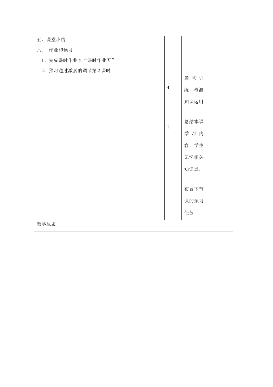 高中生物 第2章 动物和人体生命活动的调节 2.2 通过激素的调节1教案 新人教版必修3-新人教版高二必修3生物教案_第2页