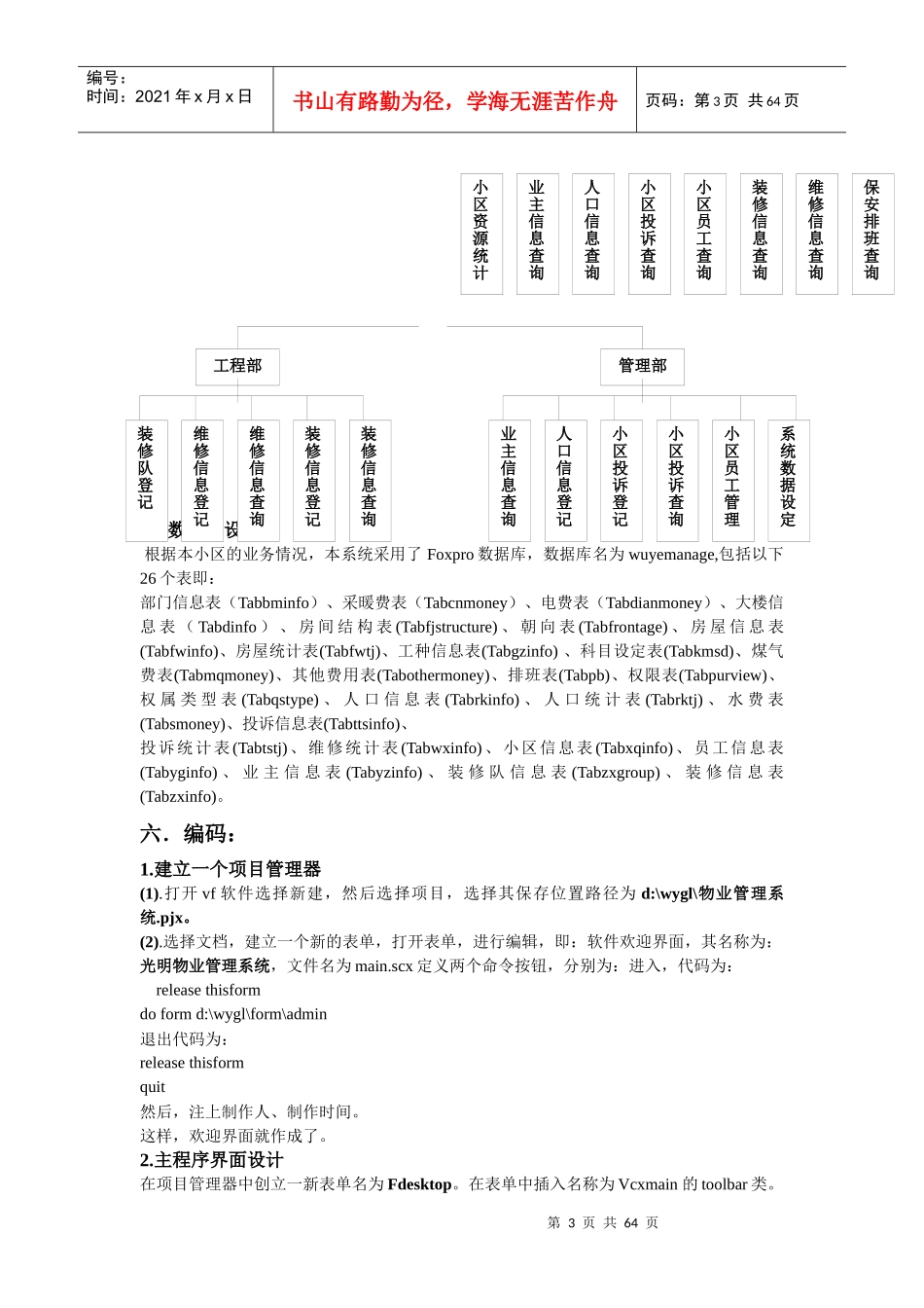 光明物业管理系统开发文档_第3页