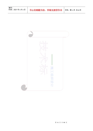 XX道路排水配套工程(技术标)