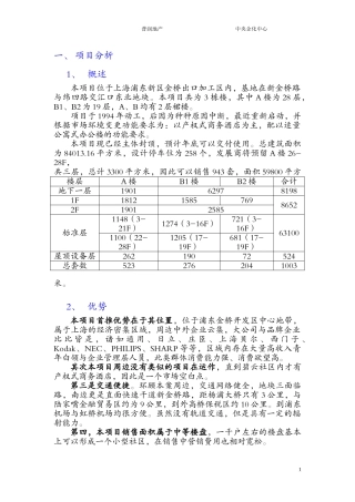 【房地产】碧云中惠项目策划书