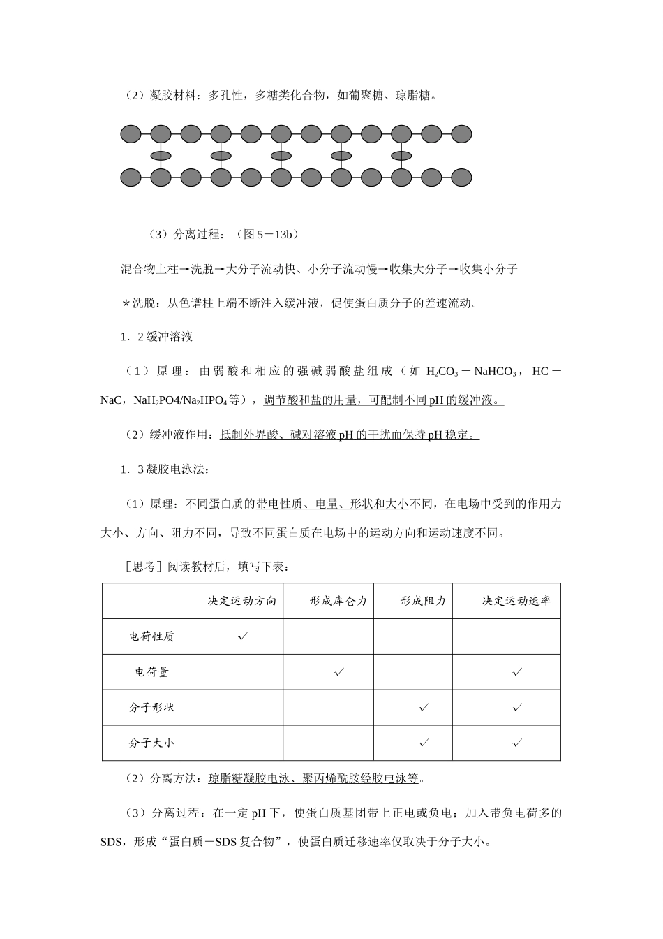 高中生物《血红蛋白的提取和分离》教案3 新人教版选修2_第2页