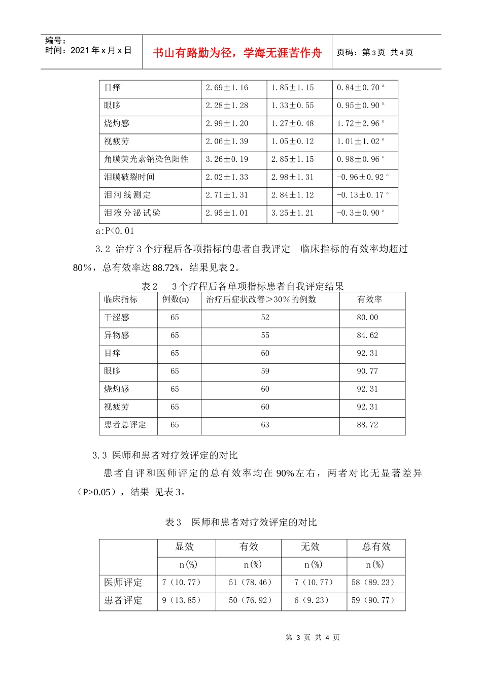 中医辨证配合中药离子导入治疗干眼症_第3页